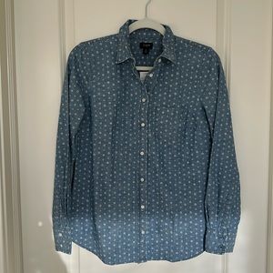 J.CREW denim shirt NWT size S